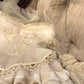 Robe de bal courte en satin blanc et dentelle transparente, avec perles et perles, robe d'anniversaire, nv4522