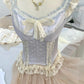 Robe de soirée courte en satin et tulle bleu clair, en dentelle douce, robe de bal, robe d'anniversaire, nv4520