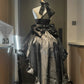 Robe de soirée noire élégante et sexy, courte, asymétrique, en satin, robe de bal, robe d'anniversaire, nv4412
