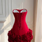NiceVestidos-_NV Robe courte rouge d'anniversaire Tenue de cérémonie NV5942