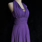 Purple Simple Long Chiffon Ball Gown Evening Dress Party Dress nv4391