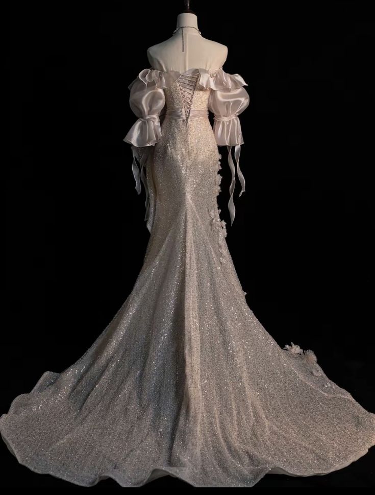 Robe de soirée longue en tulle pailleté, élégante et délicate, en dentelle florale, longueur au sol, robe de bal, robe de soirée, robe de bal, nv3761
