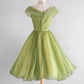 NiceVestidos - Grünes Chiffon-Kurzes Homecoming-Kleid Partykleid nv5527