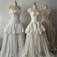 Neues Vintage-Hochzeitskleid, langes Kleid, Brautkleid NV6690