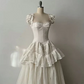 Neues Vintage-Hochzeitskleid, langes Kleid, Brautkleid NV6690