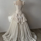 Neues Vintage-Hochzeitskleid, langes Kleid, Brautkleid NV6690