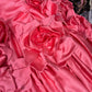 Rosa Blumen Elegante Anspruchsvolle Lange Bodenlange Ballkleid Abendkleid Brautkleid nv4174