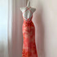 NiceVestidos-Pink mermaid chiffon long travel holiday prom dress Nv5619