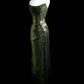 Green gorgeous sequins fashion long ball gown evening dress party dress nv4358
