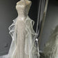 Glänzendes langes Tüll-Ballkleid NV6628