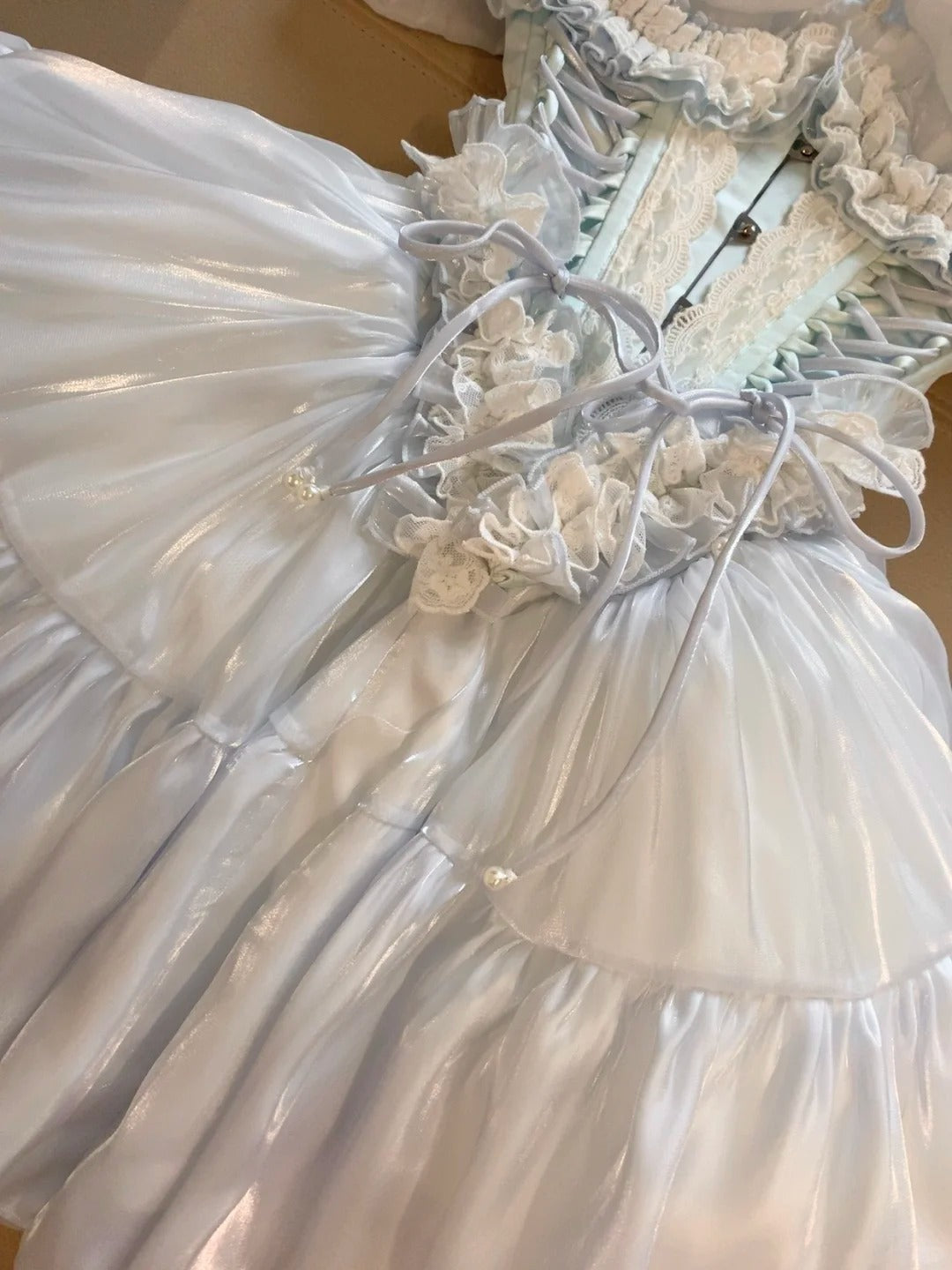 Exquisites kurzes Chiffon-Heimkehrkleid, Geburtstagspartykleid, NV5306