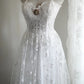 Robe de soirée longue en dentelle blanche, style princesse rétro, simple et mignonne, avec broderie de fleurs, robe de bal, robe de demoiselle d'honneur, nv4694