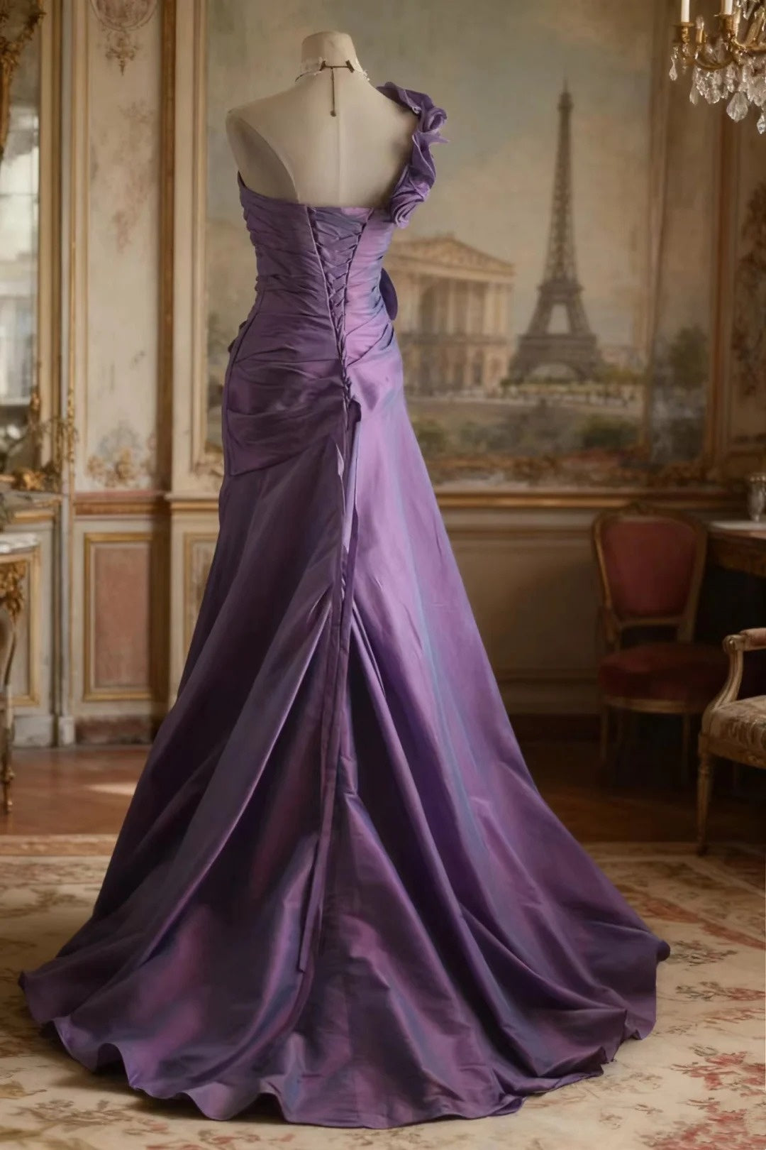 Lila Ballkleid Prinzessinnenkleid NV6584