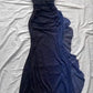 Robes de bal longues bleu marine, nouvelles robes de soirée nv1374