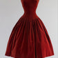 Robe de soirée longue en velours, élégante et vintage, rouge/vert foncé, simple, robe de bal, robe de soirée, robe de soirée, nv3382