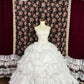 Robe de mariée élégante et longue, robe de soirée, robe de bal, robe de mariée ...