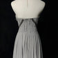 Grey Beaded Elegant Long Chiffon Prom Dres Evening Dress nv4928