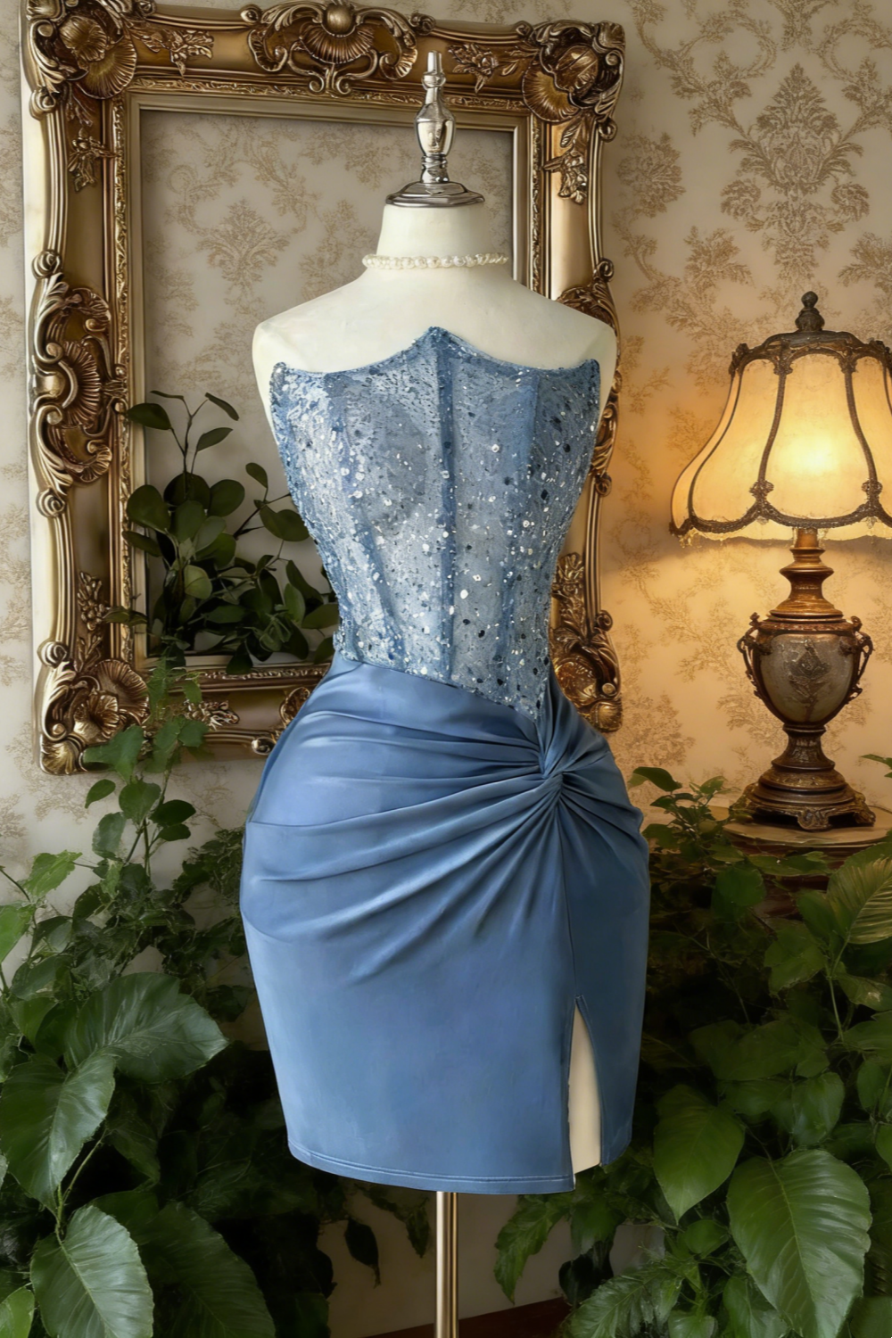 Robe de soirée tendance, robe de bal de promo, robe de cocktail NV6769