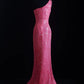NiceVestidos - Robe de bal longue trapèze à bretelles fines et broderie artistique NV5791