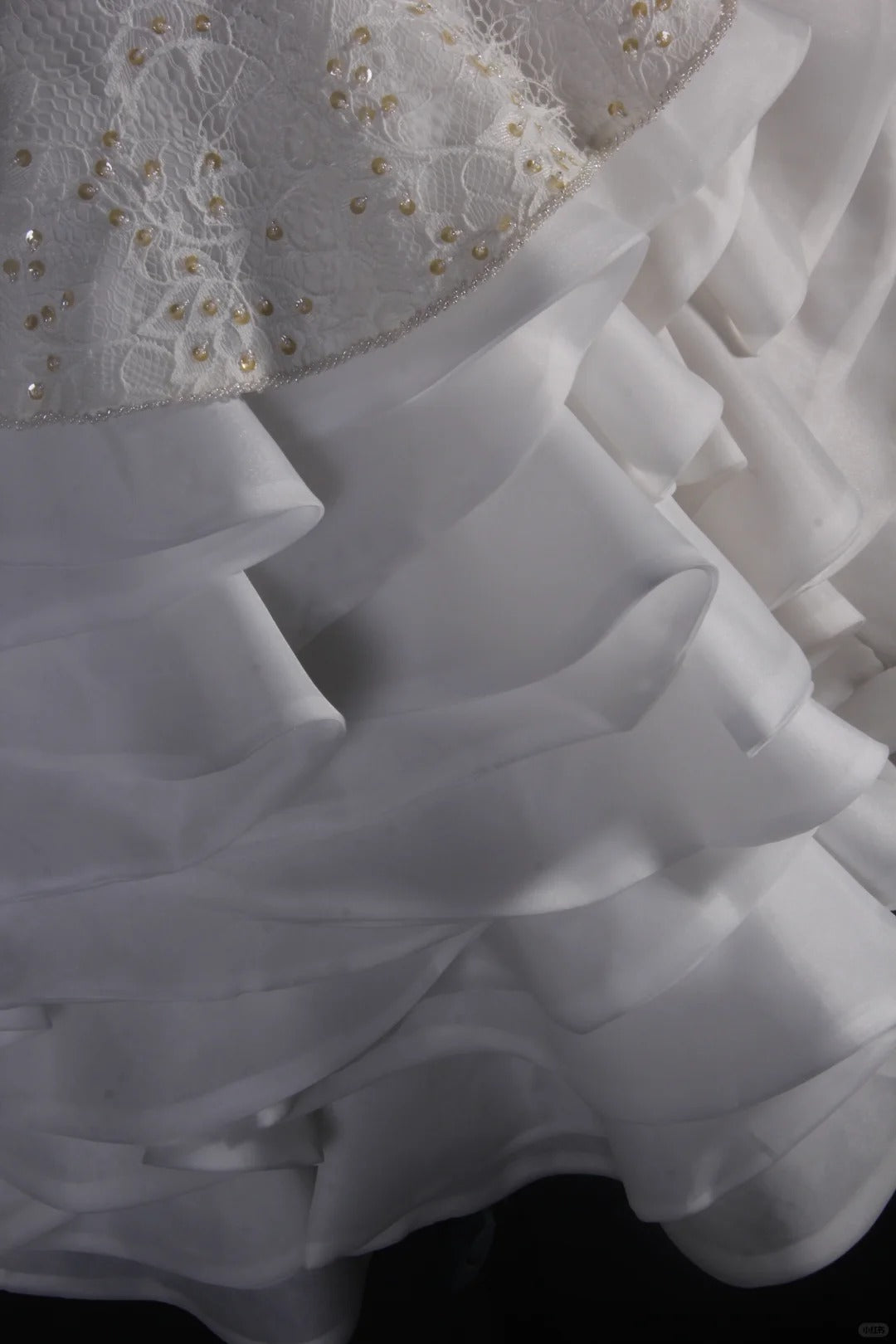 Robe de soirée courte en tulle blanc, magnifique et délicate, avec perles, robe de bal princesse, robe de mariée, nv4126