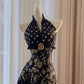 NiceVestidos-_Black And White Vintage Dress NV6077
