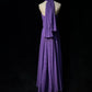 Purple Simple Long Chiffon Ball Gown Evening Dress Party Dress nv4391