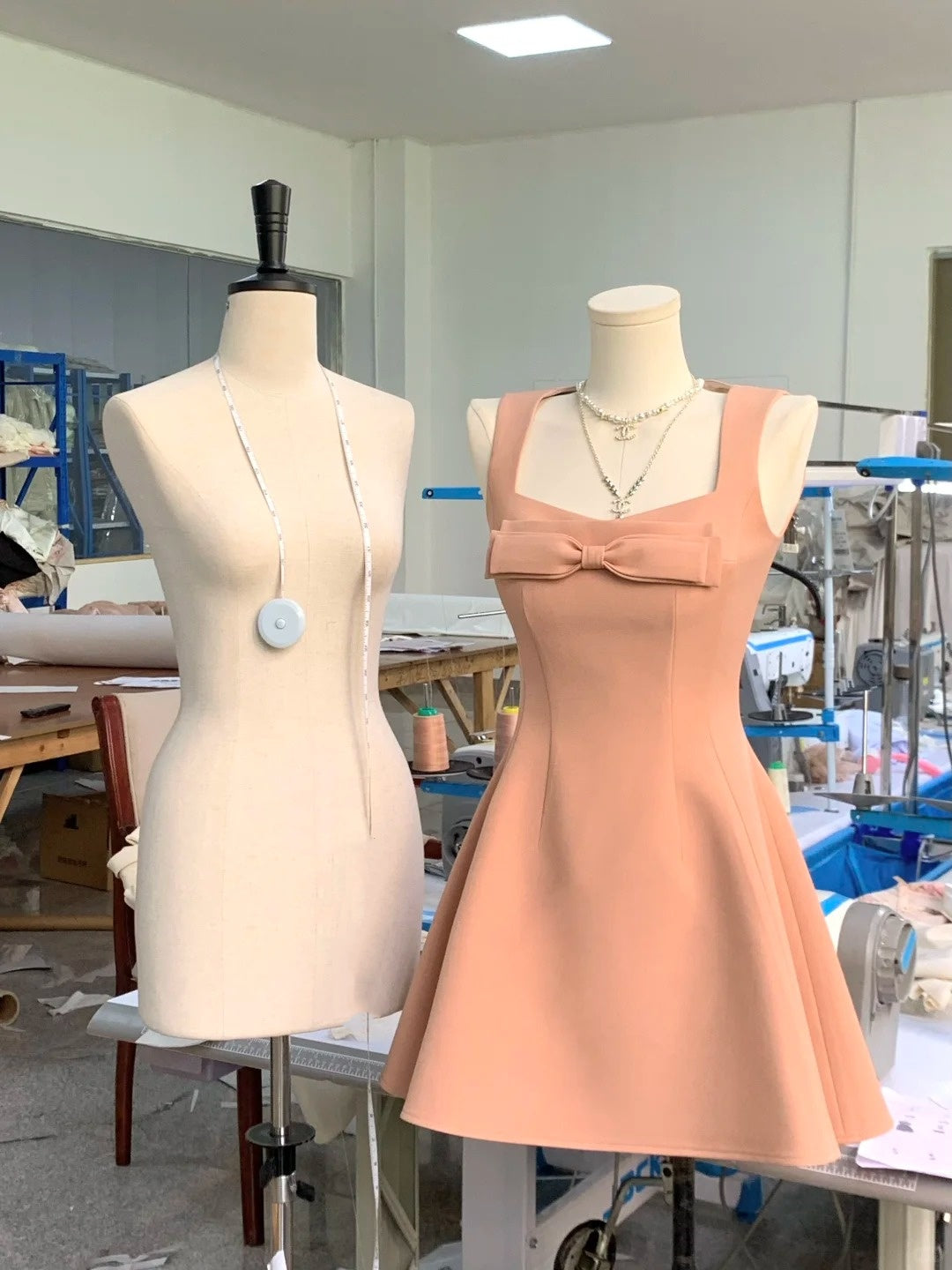 Robe de bal courte rouge/rose/blanche à nœud papillon, robe de soirée, robe d'anniversaire, nv4514