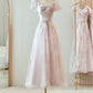 Robe de demoiselle d'honneur longue en tulle, élégante et romantique, rose et violet, robe de bal, robe de soirée, robe de remise de diplôme, robe de bal nv4041