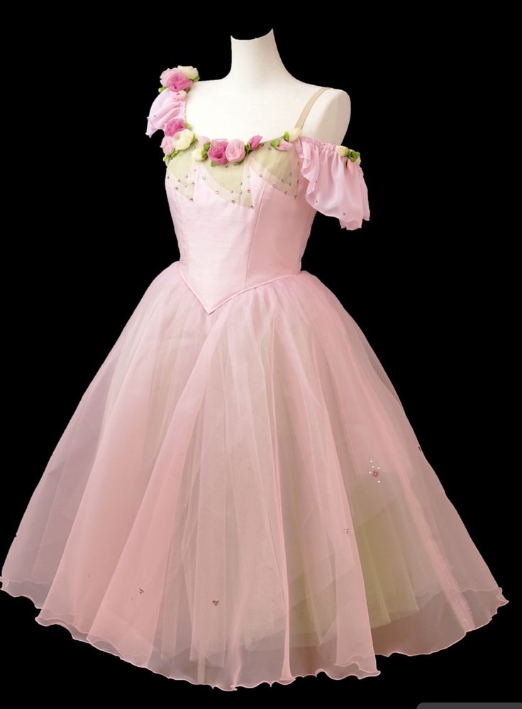 Robe de soirée courte en tulle à fleurs roses, robe de bal féerique, robe de bal nv4453