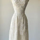 Robe de soirée longue en dentelle, élégante et élégante, blanche ivoire, avec perles exquises, nv3635