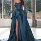 Blue special tone fashionable and elegant long ball gown evening dress nv2976