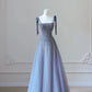 Robe de soirée en tulle violet, luxueuse, brillante, élégante, à la mode, exquise, longueur au sol, strass, robe de bal, robe de remise de diplôme, robe de soirée nv3940