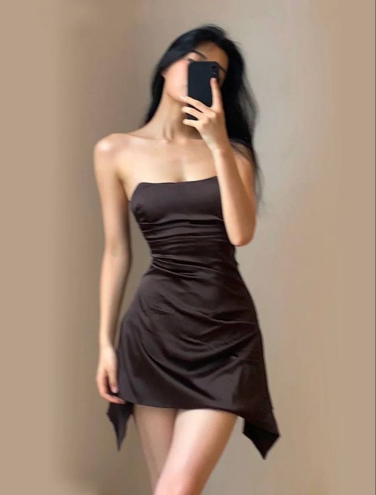 Schlichtes, enges, trägerloses Geburtstagspartykleid, Ballkleid, Abendkleid, Homecoming-Kleid, nv1815