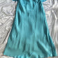 Robe de soirée élégante en mousseline de soie, longue, bretelles spaghetti, bleue, mode, robe de bal, robe de soirée, nv3683