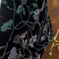 NiceVestidos-_NV Robe longue de soirée noire à fleurs NV5937
