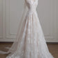 Robe de soirée blanche élégante en tulle et dentelle, tenue de bal, robe de mariée, nv4957