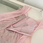 Robe de soirée courte en tulle à fleurs roses, robe de bal, robe d'anniversaire, robe de soirée nv4447