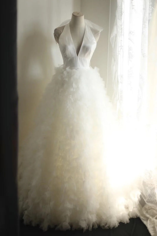 Little Swan Retro Palace Prinzessinnenkleid Hochzeitskleid NV6587