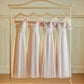 Robe de demoiselle d'honneur longue en satin rose élégante, robe de bal, robe de soirée, robe de remise de diplôme, nv4045