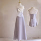 Robe de demoiselle d'honneur longue en satin et tulle violet, élégante et tendance, robe de bal, robe de soirée, robe de remise de diplôme, nv4044
