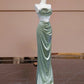 Robe de soirée élégante à fleurs style sirène, coupe ajustée, longue, longueur au sol, style bal, mode verte, nv4189