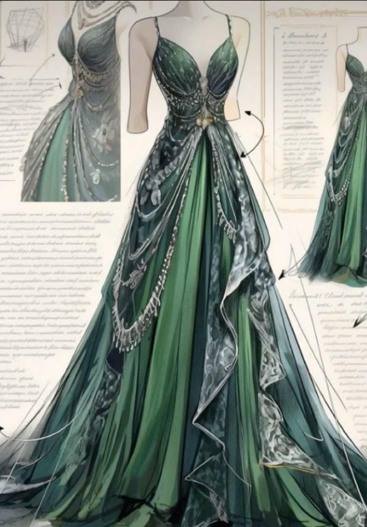 Robe de soirée longue en satin et tulle, style vintage, élégante, verte, en dentelle, perles exquises, coupe trapèze, bretelles spaghetti, nv3766