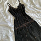 NiceVestidos--Black Exquisite Floral Beaded Short Chiffon Homecoming Dress Fairy Gown Nv5583