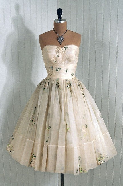 Robe de soirée courte élégante en tulle à fleurs, robe d'anniversaire, nv5507