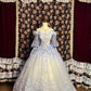Lila, wunderschön, süß, niedlich, exquisite Blumenperlen, langer Tüll, bodenlang, Prinzessinnen-Ballkleid, Abendkleid zum 16. Geburtstag, Zeremonienkleid für Erwachsene, nv4020