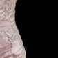 Robe de soirée longue en satin et tulle rose, tenue de princesse, avec nœud en dentelle et nœud, tenue de cérémonie pour adulte, robe d'anniversaire, nv4199
