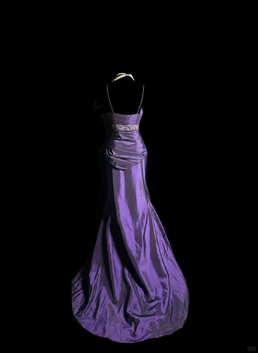 Purple Fashion Elegant Exquisite Beading Long Floor Length Train Ball Gown Evening Dress Party Dress nv4043