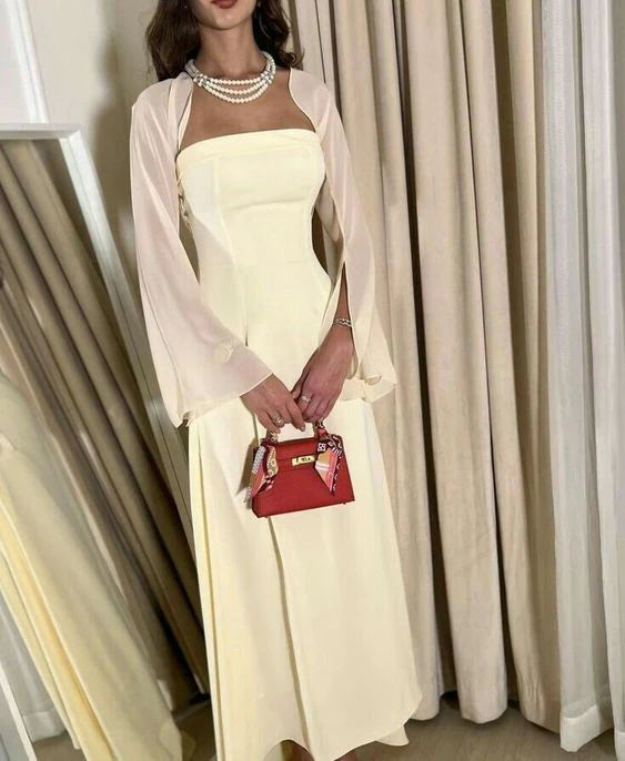 Schlichtes langes elegantes Abendkleid Ballkleid nv2031