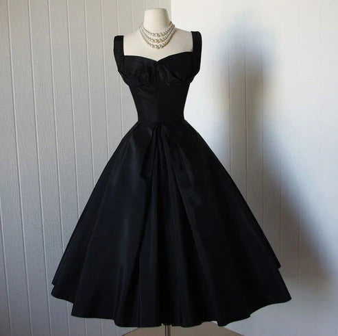 Schwarzes elegantes kurzes Cocktail-Ballkleid-Abendkleid NV2166