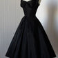 Robe de soirée courte noire élégante de cocktail nv2166